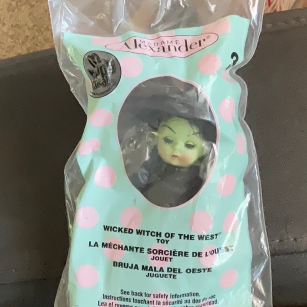 Madame Alexander Wicked Witch Doll in Pink and Mint